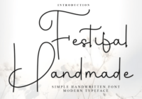 Festifal Handmade Font - Featured Image