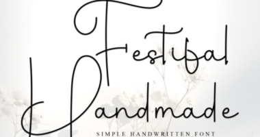 Festifal Handmade Font - Featured Image