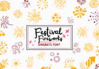 Festival Fireworks Font - Featured Image