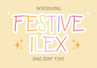 Festive Ilex Font - Featured Image