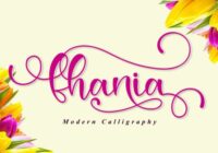Fhania Font - Featured Image