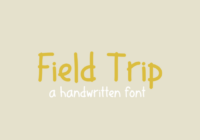 Field Trip Font - Featured Image