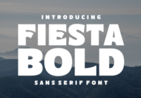 Fiesta Bold Font - Featured Image