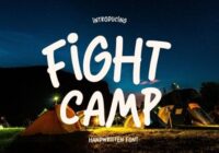 Fight Camp Font - Featured Image