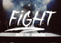 Fight Font - Featured Image