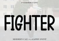 Fighter Font - Featured Image