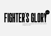 Fighters Glory Font - Featured Image