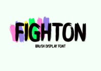 Fighton Font - Featured Image