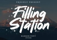 Filling Station Font - Featured Image