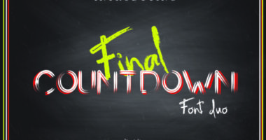Final Countdown Font - Featured Image