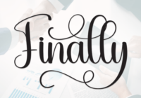 Finally Font - Featured Image