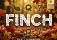 Finch Font - Featured Image