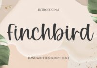 Finchbird Font - Featured Image