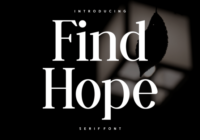 Find Hope Font - Featured Image
