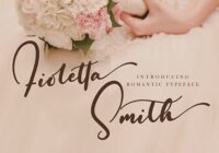 Fioletta Smith Font - Featured Image