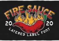 Fire Sauce Font - Featured Image