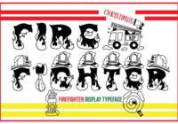 Firefighter Christmas Font - Featured Image