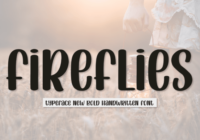 Fireflies Font - Featured Image