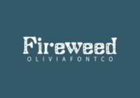 Fireweed Font - Featured Image
