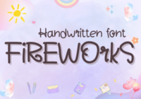 Fireworks Font - Featured Image