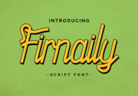 Firnaily Font - Featured Image