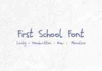 First School Font - Featured Image