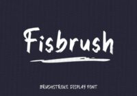 Fisbrush Font - Featured Image