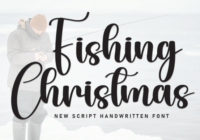 Fishing Christmas Font - Featured Image