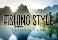Fishing Style Font - Featured Image
