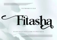 Fitasha Font - Featured Image