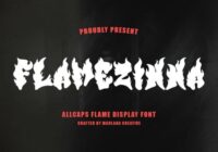Flamezinna Font - Featured Image