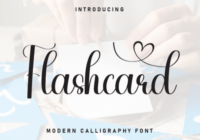 Flashcard Font - Featured Image