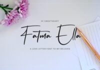 Flavellya Font - Featured Image