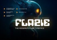 Flazie Font - Featured Image