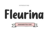 Fleurina Font - Featured Image