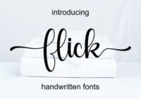 Flick Font - Featured Image