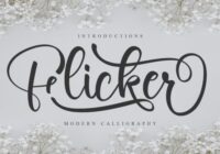 Flicker Font - Featured Image