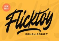 Flicktoy Font - Featured Image