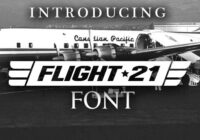 Flight 21 Font - Featured Image