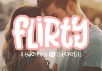 Flirty Font - Featured Image