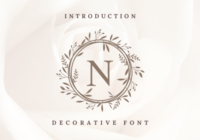 Flora Circle Monogram Font - Featured Image