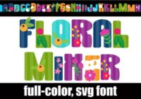 Floral Mixer Font - Featured Image
