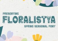 Floralistya Font - Featured Image