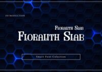 Floralith Slab Font - Featured Image