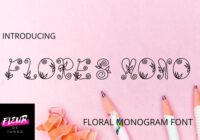 Flores Mono Font - Featured Image
