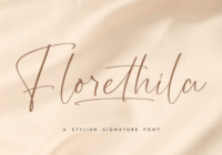 Florethila Font - Featured Image
