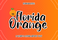 Florida Orange Font - Featured Image