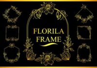 Florila Frame Font - Featured Image