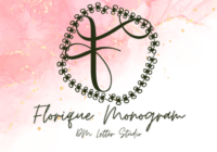 Florique Monogram Font - Featured Image