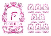 Florista Fista III Monogram Font - Featured Image